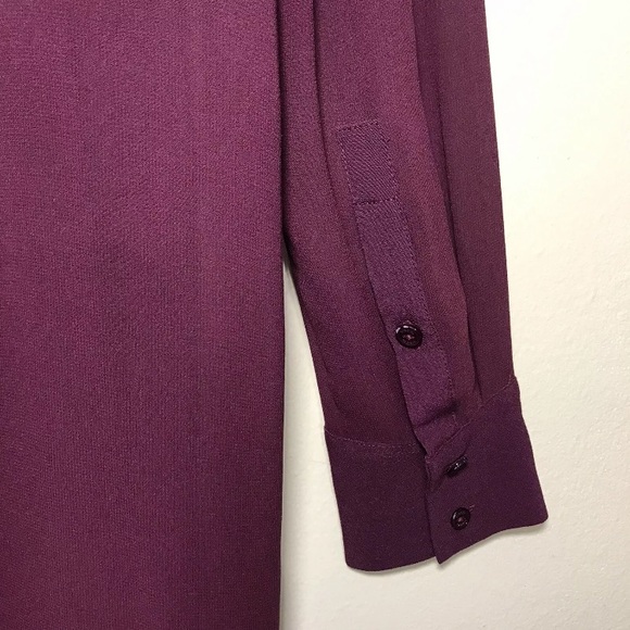 ⚡️SOLD⚡️Vince Dress Silk Long Sleeve Shirtdress - Picture 10 of 12